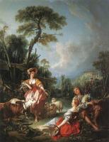 Boucher, Francois - A Summer Pastoral